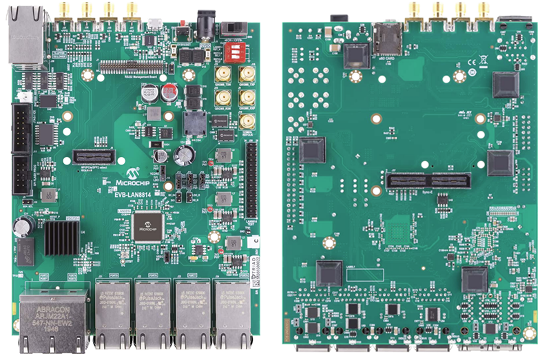 Microchip Technology EVB-LAN8814评估板（EV53D52A）